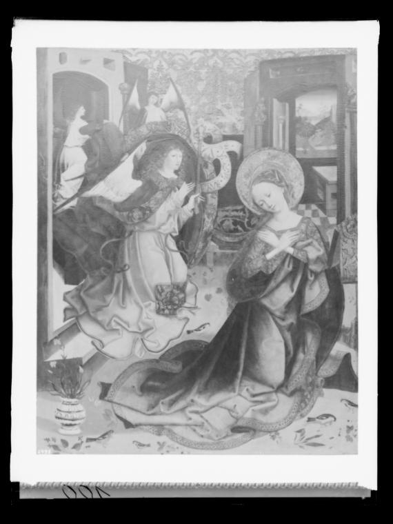 Josef Löwy – k. u. k. Hof-Photograph, Kunst- und Verlags-Anstalt, Verkündigung an Maria, 1888–1…