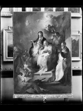 Josef Löwy – k. u. k. Hof-Photograph, Kunst- und Verlags-Anstalt, Die heilige Sippe, 1888–1891,…
