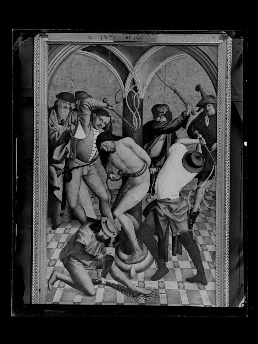 Josef Löwy – k. u. k. Hof-Photograph, Kunst- und Verlags-Anstalt, Geißelung Christi, 1888–1891,…