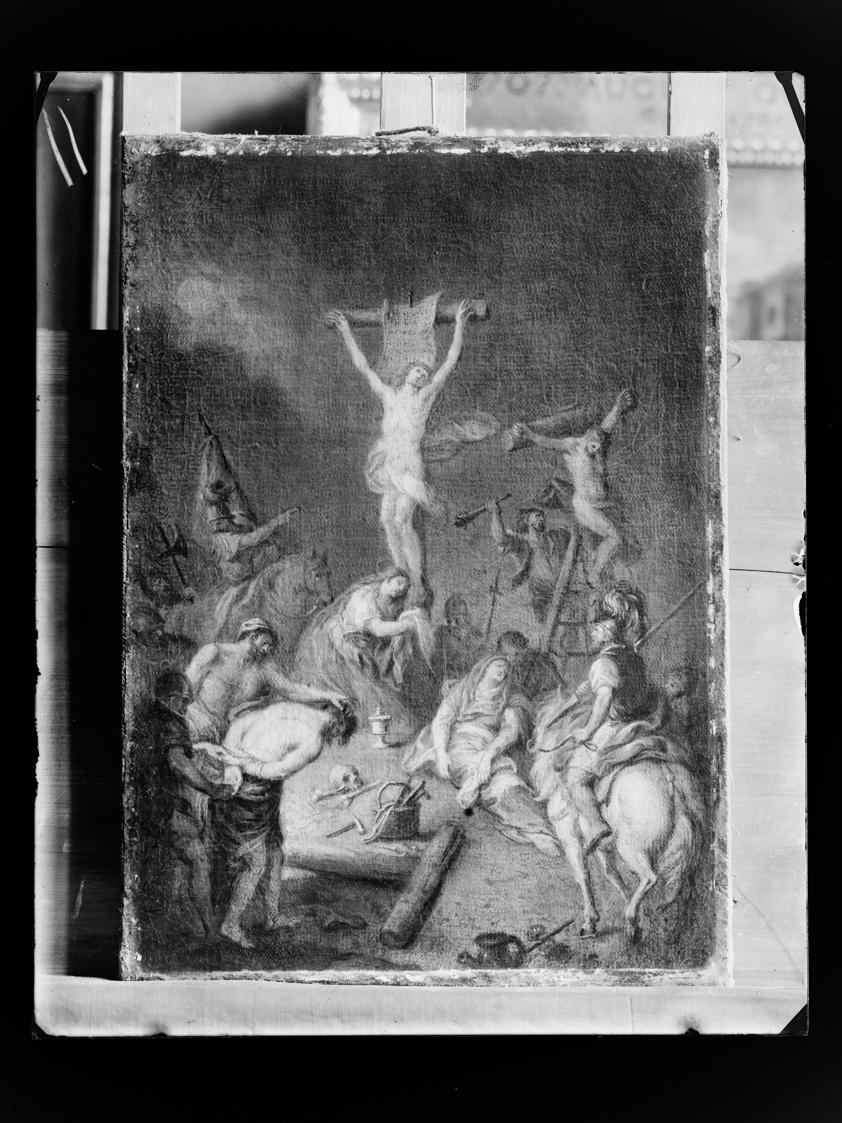 Josef Löwy – k. u. k. Hof-Photograph, Kunst- und Verlags-Anstalt, Christus am Kreuz, 1888–1891,…