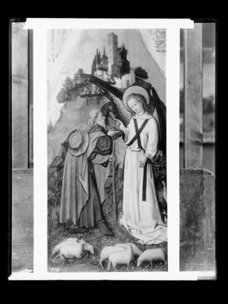 Josef Löwy – k. u. k. Hof-Photograph, Kunst- und Verlags-Anstalt, Botschaft des Engels an Joach…
