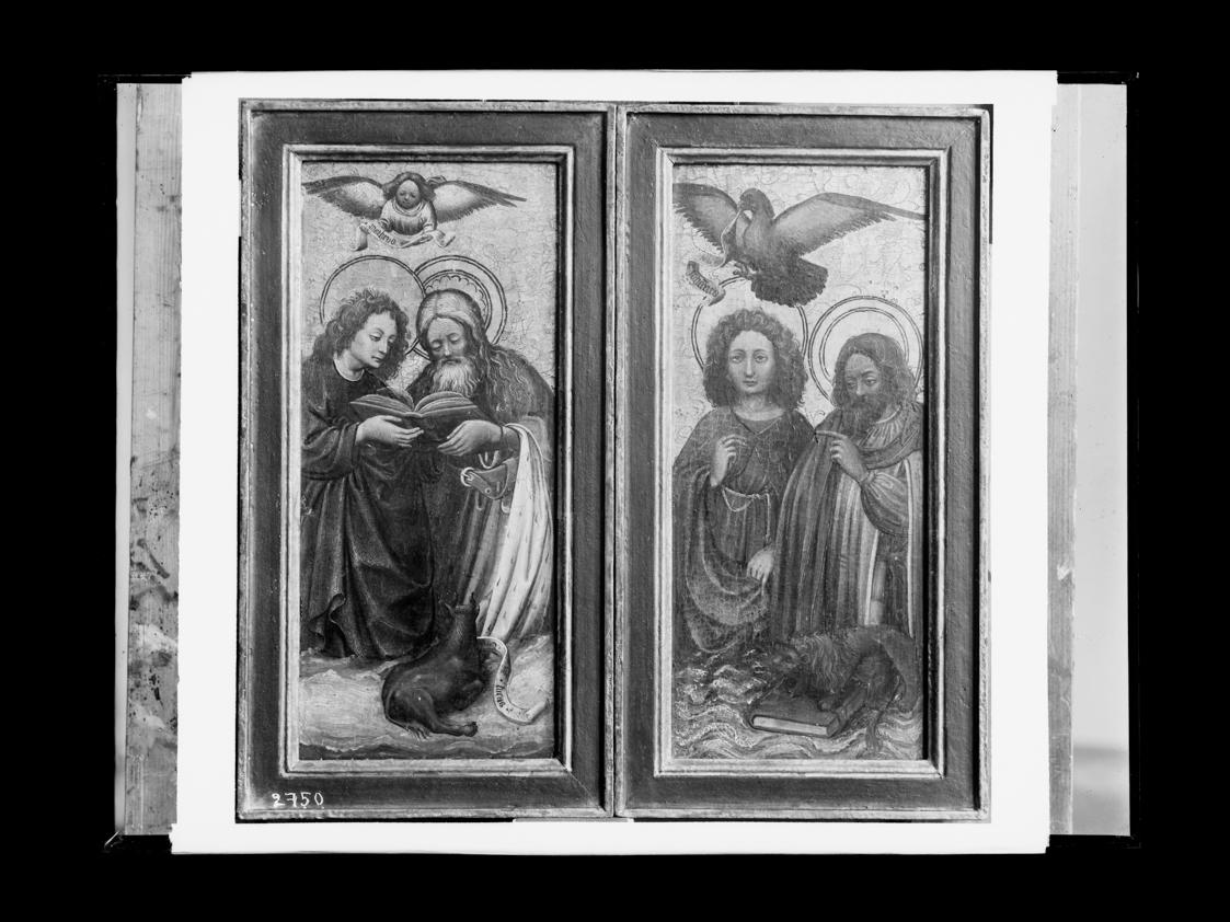 Josef Löwy – k. u. k. Hof-Photograph, Kunst- und Verlags-Anstalt, Die Evangelisten Matthäus und…
