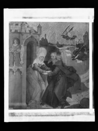 Josef Löwy – k. u. k. Hof-Photograph, Kunst- und Verlags-Anstalt, Begegnung Joachims und Annas …