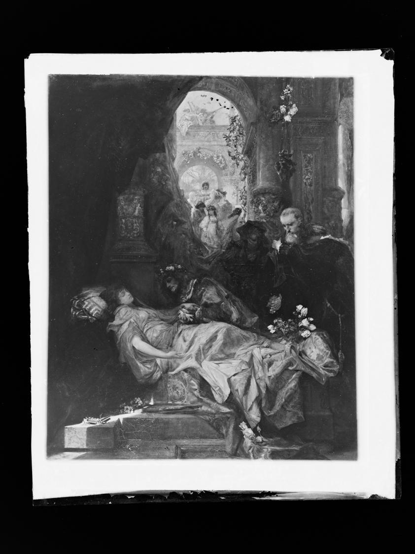 Josef Löwy – k. u. k. Hof-Photograph, Kunst- und Verlags-Anstalt, Die scheintote Julia Capulet,…