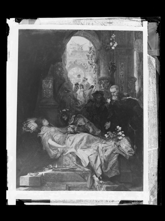 Josef Löwy – k. u. k. Hof-Photograph, Kunst- und Verlags-Anstalt, Die scheintote Julia Capulet,…