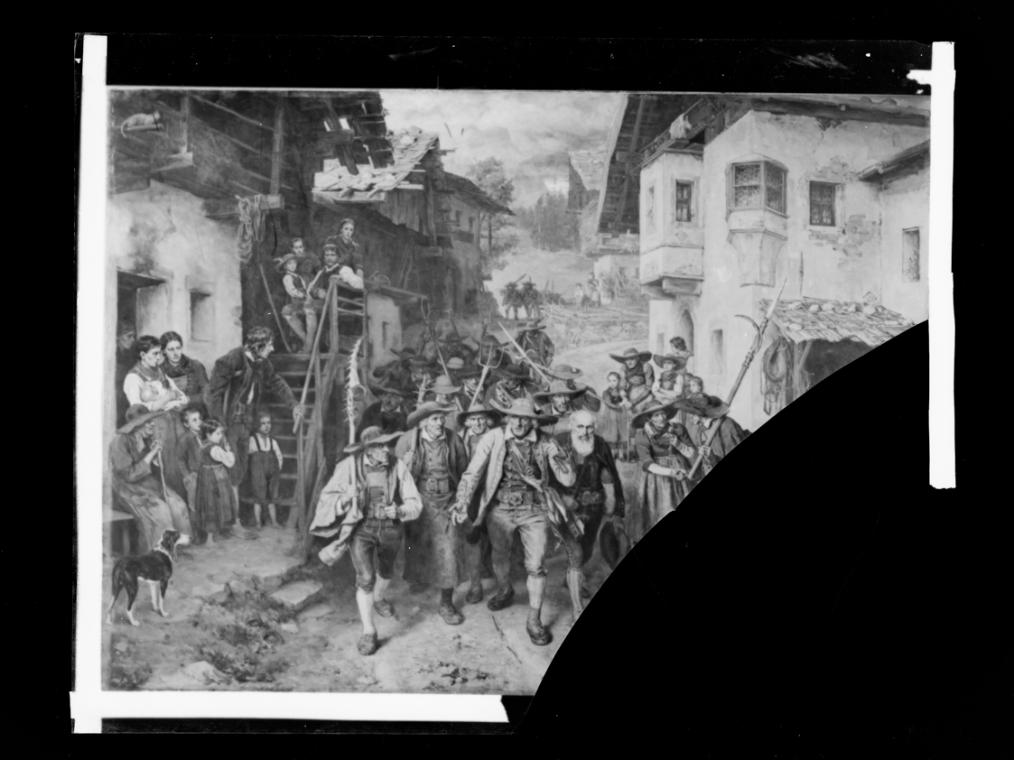 Josef Löwy – k. u. k. Hof-Photograph, Kunst- und Verlags-Anstalt, Das letzte Aufgebot, 1888–189…