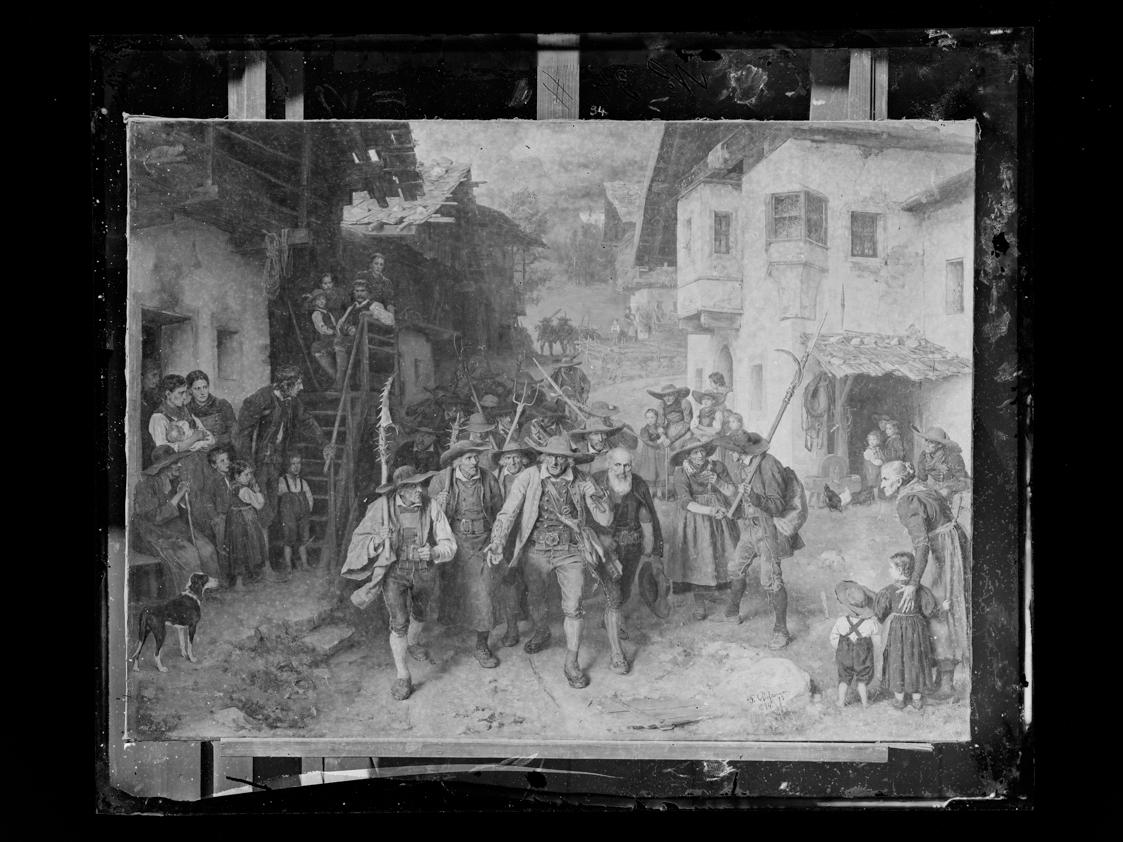 Josef Löwy – k. u. k. Hof-Photograph, Kunst- und Verlags-Anstalt, Das letzte Aufgebot, 1888–189…