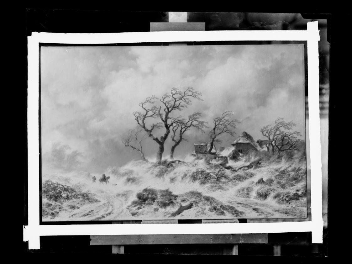 Josef Löwy – k. u. k. Hof-Photograph, Kunst- und Verlags-Anstalt, Holländische Winterlandschaft…