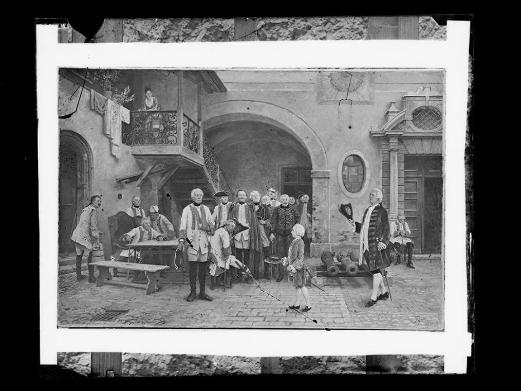 Josef Löwy – k. u. k. Hof-Photograph, Kunst- und Verlags-Anstalt, Kaiser Joseph II. als Knabe b…