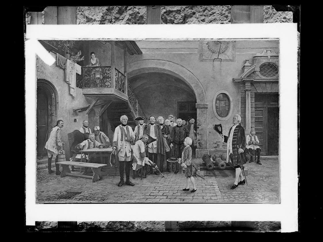 Josef Löwy – k. u. k. Hof-Photograph, Kunst- und Verlags-Anstalt, Kaiser Joseph II. als Knabe b…