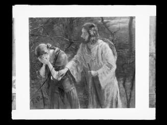 Josef Löwy – k. u. k. Hof-Photograph, Kunst- und Verlags-Anstalt, Weib, warum weinest Du?, 1888…