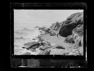 Josef Löwy – k. u. k. Hof-Photograph, Kunst- und Verlags-Anstalt, An der Riviera (felsige Küste…