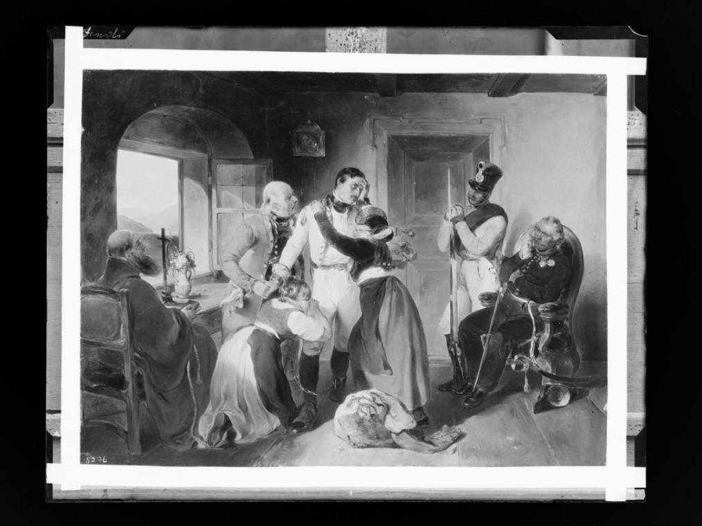 Josef Löwy – k. u. k. Hof-Photograph, Kunst- und Verlags-Anstalt, Der letzte Abend eines zum To…