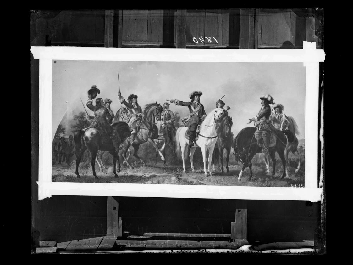 Josef Löwy – k. u. k. Hof-Photograph, Kunst- und Verlags-Anstalt, Die Schlacht bei St. Gotthard…