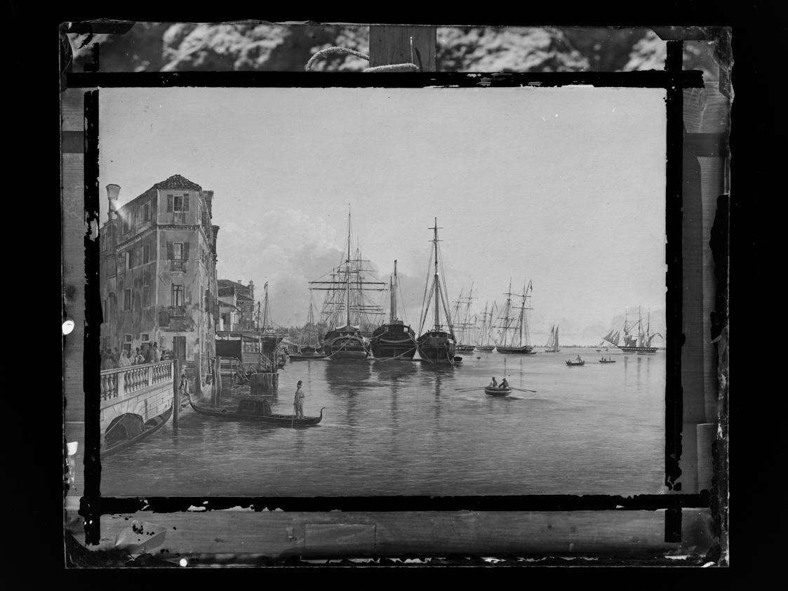 Josef Löwy – k. u. k. Hof-Photograph, Kunst- und Verlags-Anstalt, Aussicht von der Strada Nuova…