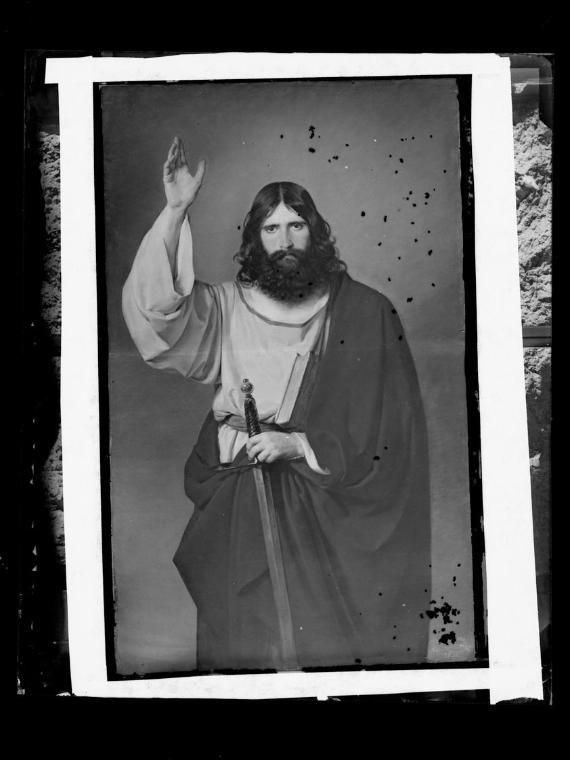 Josef Löwy – k. u. k. Hof-Photograph, Kunst- und Verlags-Anstalt, Apostel Paulus, 1888–1891, Or…