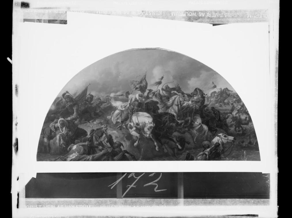 Josef Löwy – k. u. k. Hof-Photograph, Kunst- und Verlags-Anstalt, Die Schlacht bei Zenta 1697, …