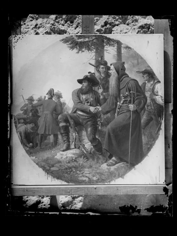 Josef Löwy – k. u. k. Hof-Photograph, Kunst- und Verlags-Anstalt, Der Kampf am Berg Isel 1809, …