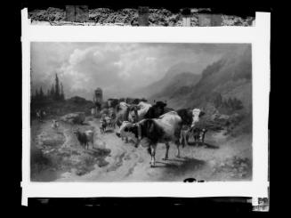 Josef Löwy – k. u. k. Hof-Photograph, Kunst- und Verlags-Anstalt, Viehabtrieb, 1888–1891, Ortho…