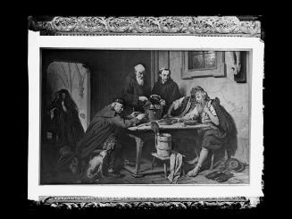 Josef Löwy – k. u. k. Hof-Photograph, Kunst- und Verlags-Anstalt, Die Klostersuppe, 1888–1891, …
