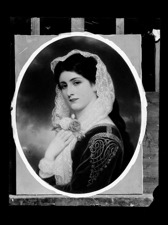 Josef Löwy – k. u. k. Hof-Photograph, Kunst- und Verlags-Anstalt, Weiblicher Studienkopf, 1888–…