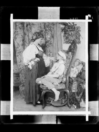 Josef Löwy – k. u. k. Hof-Photograph, Kunst- und Verlags-Anstalt, Der kleine Patient, 1888–1891…