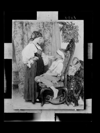 Josef Löwy – k. u. k. Hof-Photograph, Kunst- und Verlags-Anstalt, Der kleine Patient, 1888–1891…