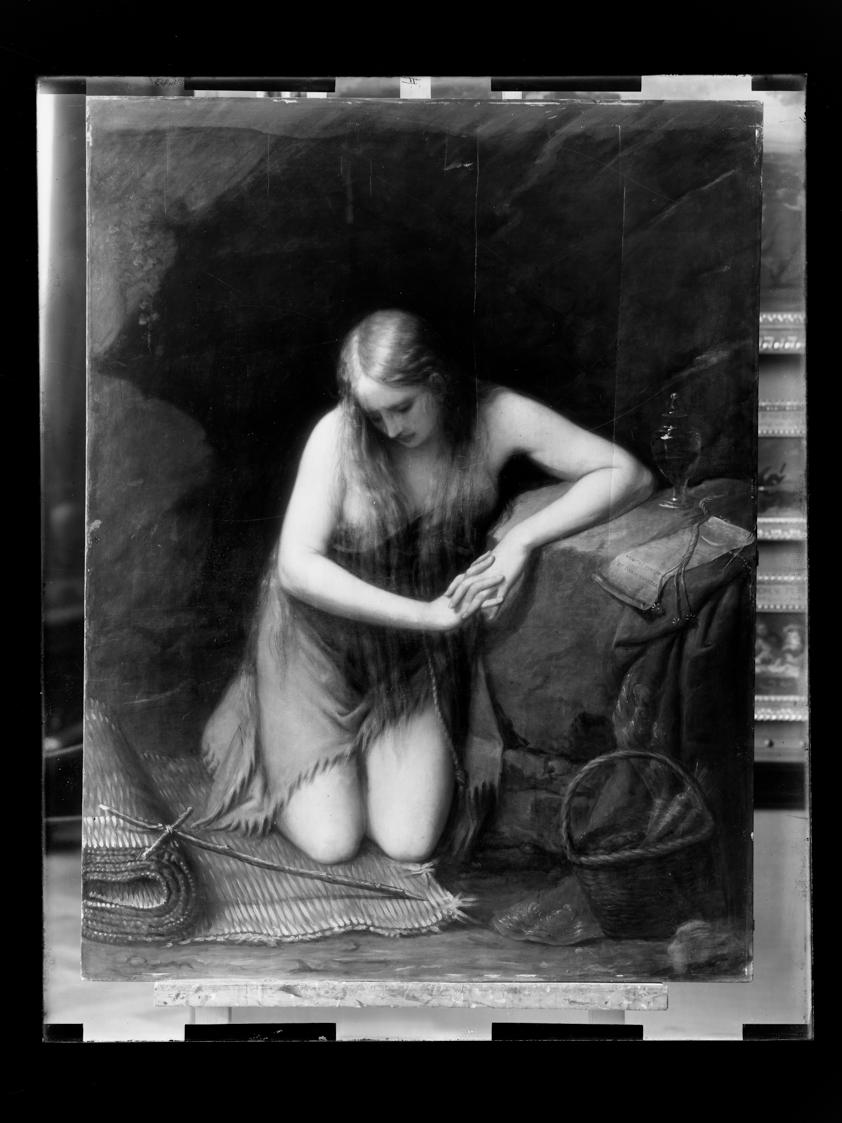 Josef Löwy – k. u. k. Hof-Photograph, Kunst- und Verlags-Anstalt, Die büßende Magdalena, 1888–1…