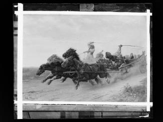 Josef Löwy – k. u. k. Hof-Photograph, Kunst- und Verlags-Anstalt, Wettfahrt betrunkener slowaki…