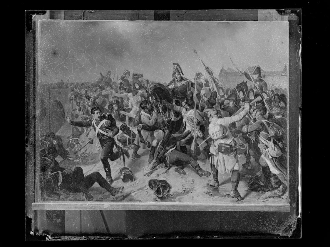 Josef Löwy – k. u. k. Hof-Photograph, Kunst- und Verlags-Anstalt, Episode aus dem Treffen bei Z…