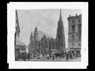 Josef Löwy – k. u. k. Hof-Photograph, Kunst- und Verlags-Anstalt, Der Stephansdom in Wien, 1888…