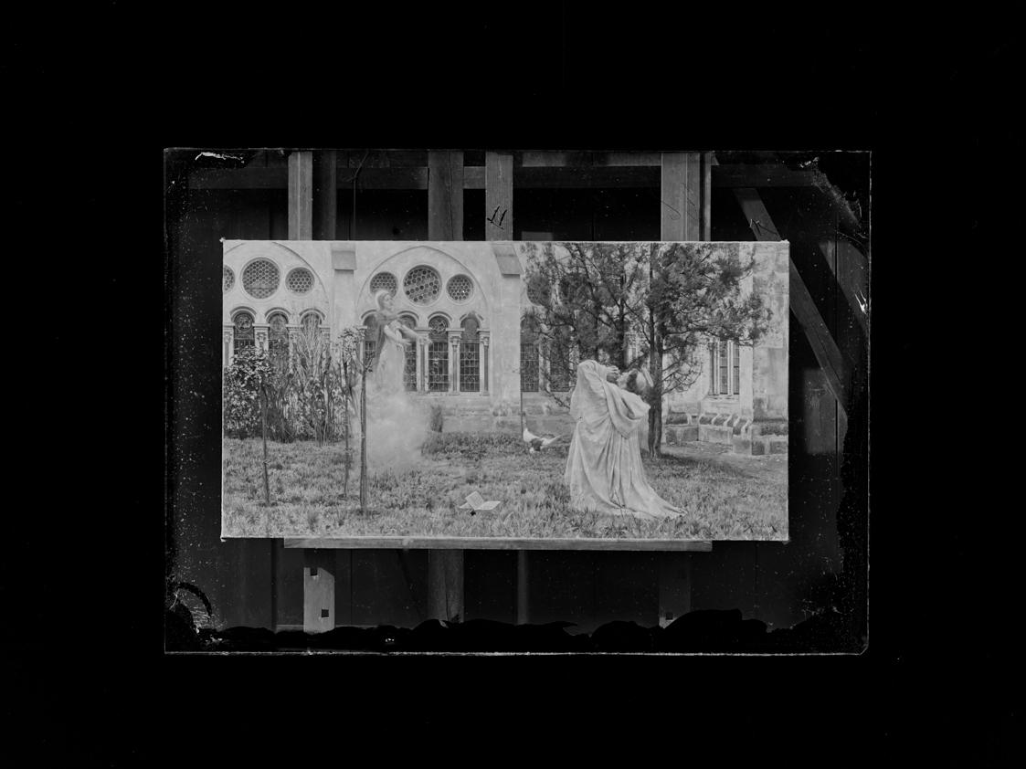 Josef Löwy – k. u. k. Hof-Photograph, Kunst- und Verlags-Anstalt, Vision des heiligen Bernhard,…