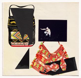 Thomas Hörl, To Inflame Myself, I Recall Byron´s Dress, 2016, Buchseite mit Druck  aufgeklebten…