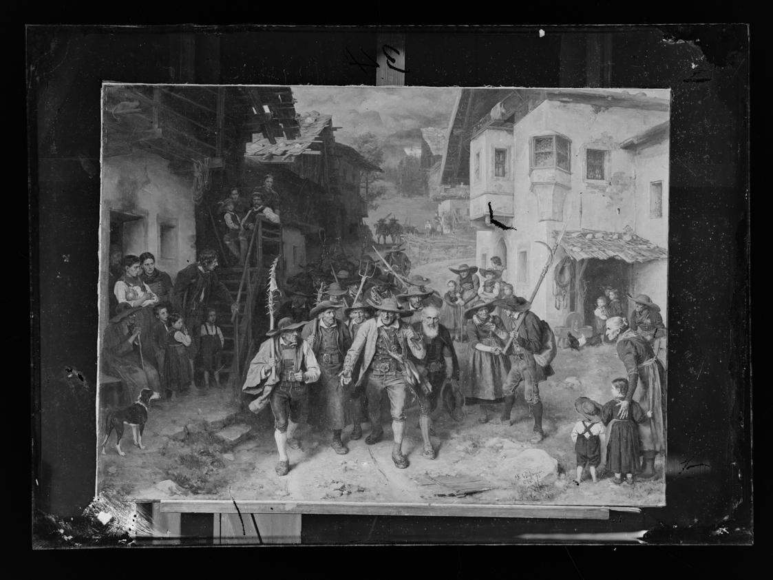Josef Löwy – k. u. k. Hof-Photograph, Kunst- und Verlags-Anstalt, Das letzte Aufgebot, 1888–189…