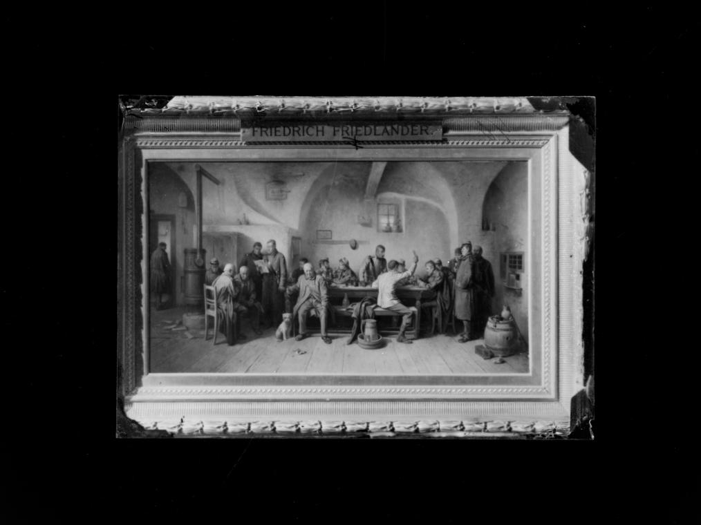 Josef Löwy – k. u. k. Hof-Photograph, Kunst- und Verlags-Anstalt, Soldaten in der Kantine, 1888…