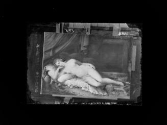 Josef Löwy – k. u. k. Hof-Photograph, Kunst- und Verlags-Anstalt, Die schlafende Venus vor dem …