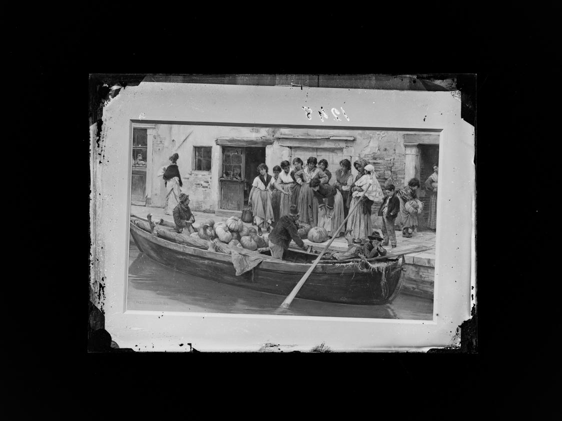 Josef Löwy – k. u. k. Hof-Photograph, Kunst- und Verlags-Anstalt, Kürbisverkäufer in Chioggia, …