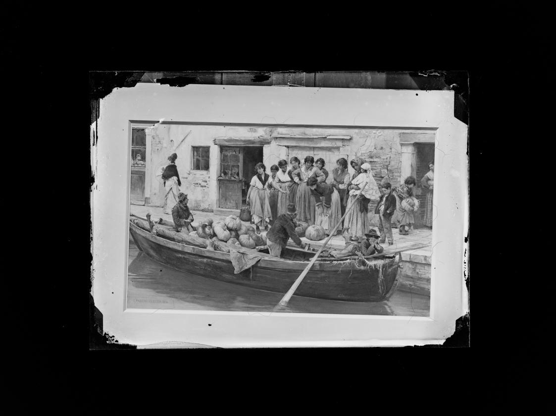 Josef Löwy – k. u. k. Hof-Photograph, Kunst- und Verlags-Anstalt, Kürbisverkäufer in Chioggia, …