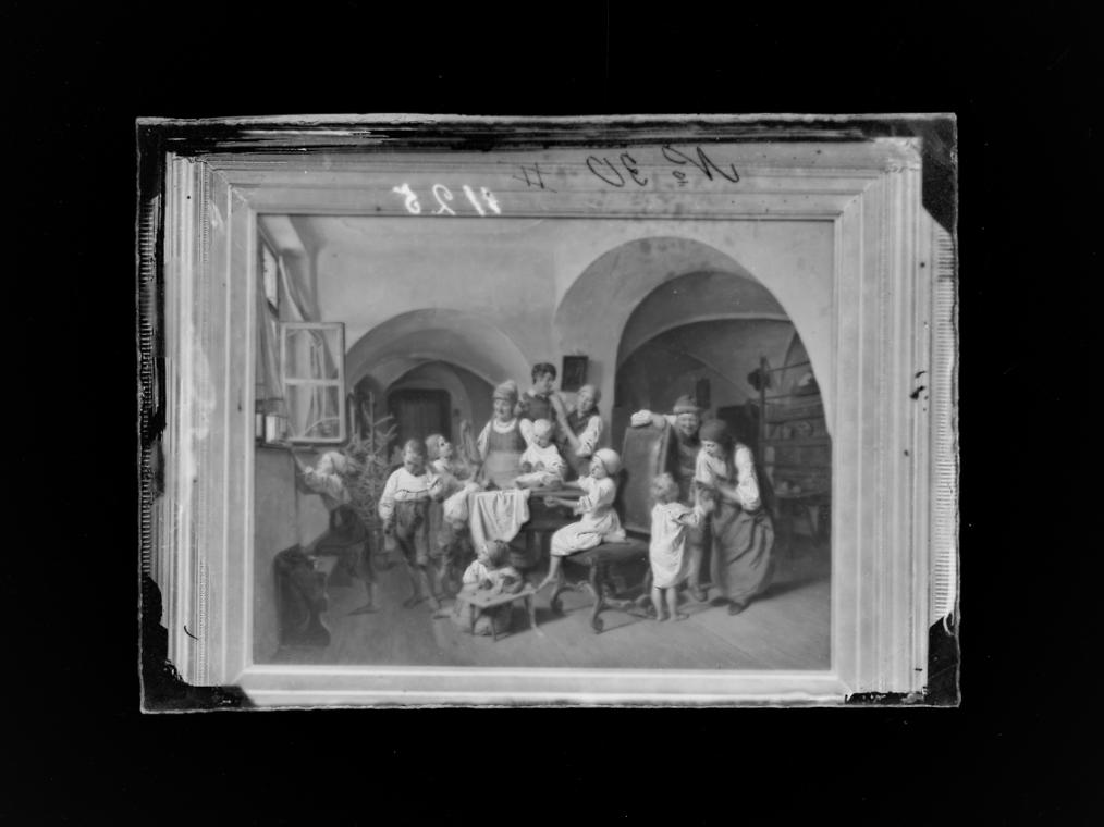 Josef Löwy – k. u. k. Hof-Photograph, Kunst- und Verlags-Anstalt, Christtagmorgen, 1888–1891, O…