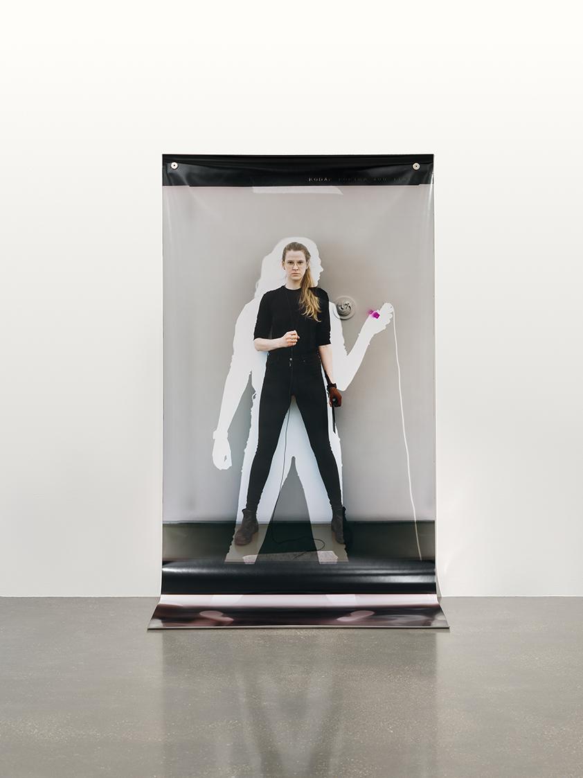 Sophie Thun, Double Release, with Kringel by Maria Hahnenkamp at Camera Austria (Y105M25C0D+60,…