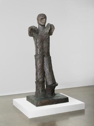 Fritz Wotruba, Großer Stehender, 1974, Bronze, 212 × 85 × 73 cm, 290 kg, Belvedere, Wien, Inv.-…