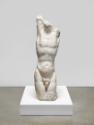 Fritz Wotruba, Torso, 1928–1929, Mannersdorfer Kalkstein, 141 × 41,5 × 44 cm, 200 kg, Belvedere…