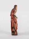 Meister von Großlobming, Christus als Schmerzensmann, um 1390/1400, Lindenholz, alte und barock…