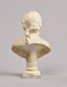 Viktor Oskar Tilgner, Der Komponist Wolfgang Amadeus Mozart, um 1880/1890, Marmor, 45 × 35 × 23…
