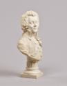 Viktor Oskar Tilgner, Der Komponist Wolfgang Amadeus Mozart, um 1880/1890, Marmor, 45 × 35 × 23…