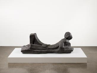 Fritz Wotruba, Grosse liegende Figur, 1953, Bronze, 169 × 65,5 × 59 cm, 160 kg, Belvedere, Wien…