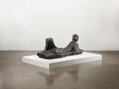 Fritz Wotruba, Grosse liegende Figur, 1953, Bronze, 169 × 65,5 × 59 cm, 160 kg, Belvedere, Wien…