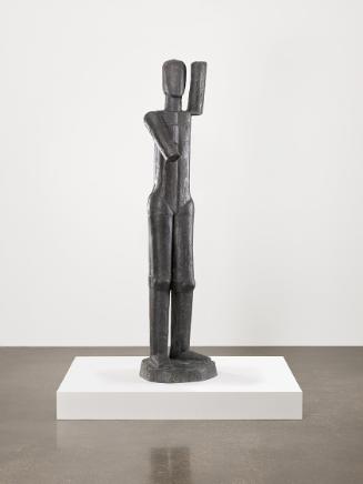 Fritz Wotruba, Grosse stehende Figur II, 1956–1959, Bronze, 196,5 × 50 × 46,5 cm, 123 kg, Belve…