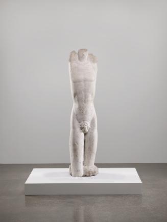 Fritz Wotruba, Torso, 1930, Karstmarmor, 165 × 38,5 × 35 cm, 275 kg, Belvedere, Wien, Inv.-Nr. …