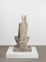 Fritz Wotruba, Große sitzende Figur - Menschliche Kathedrale, 1949, Kalkstein, 153 × 79 × 73 cm…